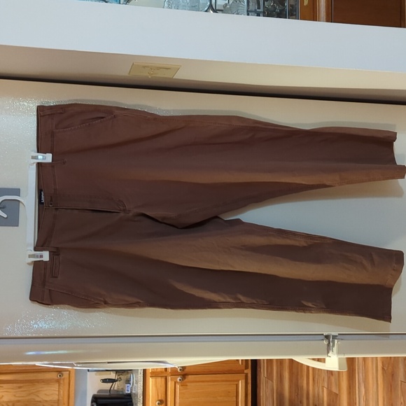Lands' End Two-Pleat Chino Pants, Men's Size W32 (approx.) cotton Beige type Vintage Second Hand